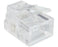 RJ11 Modular Plug, 6P4C, - Round/Solid/Stranded Cable