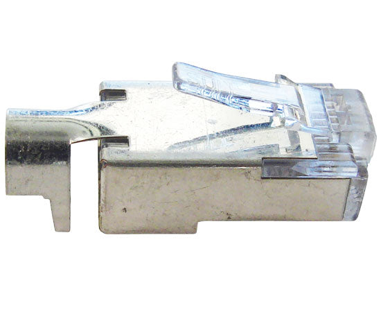 Shielded EZ-RJ45® Connector for CAT6 with External Ground