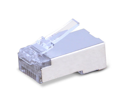 CAT6A Shielded RJ45 Connector - 0.80mm to 0.86mm ID