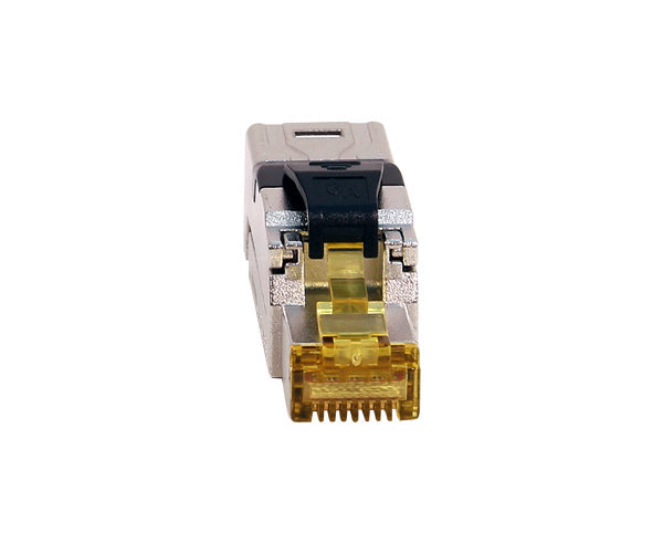 Shielded CAT6A Field Termination Plug front view