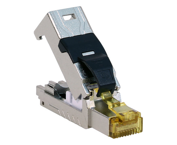 CAT6A Shielded RJ45 Field Termination Plug