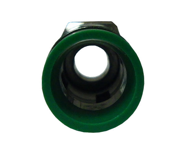 Plenum Quad Shield Pro Snap N Seal Universal F-Type RG6 Coax Cable Connector - Green Ring