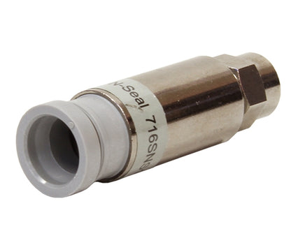 Universal Male F-Type RG11 Coax Cable Connector Plenum, ProSNS TM 7/16in Gray Ring