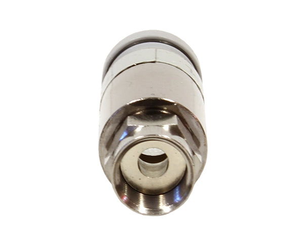 Universal Male F-Type RG11 Coax Cable Connector Plenum, ProSNS TM 7/16in Gray Ring