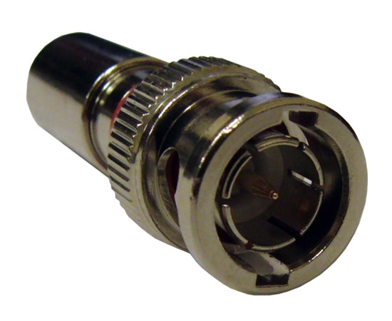 BNC RG59 Coax Cable Connector, Male Compression Style, CM/CMP