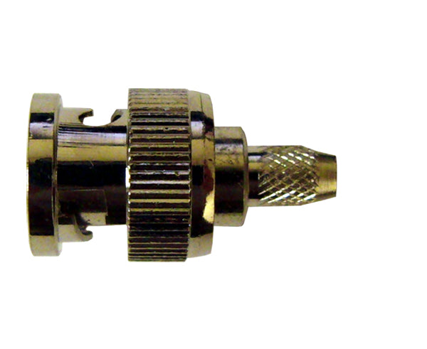 BNC Male Crimp-on Connector 3-Pc for RG59 Coax Cable