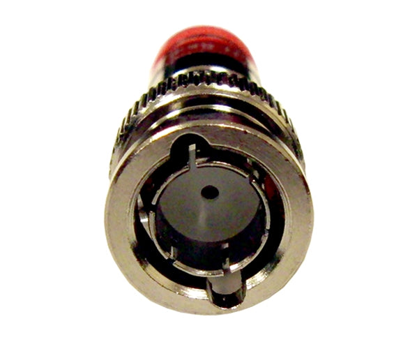 BNC Snap N Seal RG59 CATV Coax Cable Connector Red Ring 