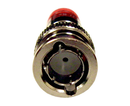 BNC Snap N Seal RG59 CATV Coax Cable Connector Red Ring 