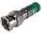 BNC Connector, Pro Snap N Seal™ Universal Coaxial Connector ™ Green Ring - 2