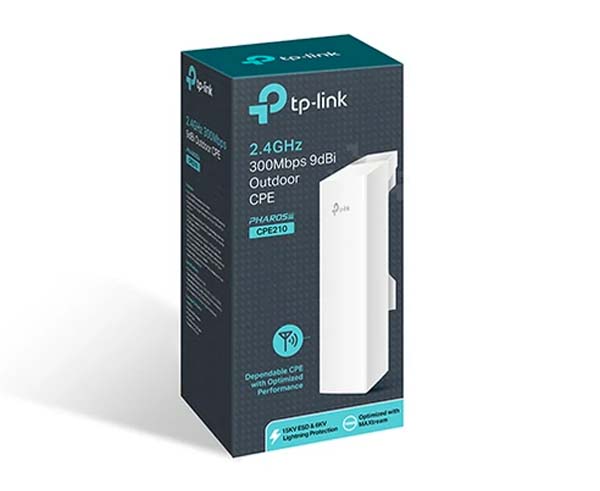 2.4GHz 300Mbps 9dBi Outdoor CPE, PoE