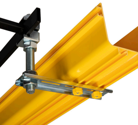 Cable Tray to Ladder Support Bracket - Fiber Tray Support