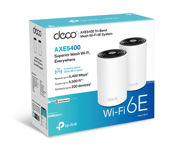 AXE5400 Tri-Band Mesh Wi-Fi 6E System package