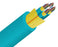 Tight Buffer Distribution Plenum OFNP Fiber Optic Cable, Multimode, OM3, Corning Fiber, Indoor