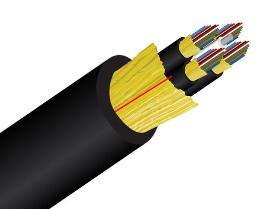 Tight Buffer Distribution Plenum OFNP Fiber Optic Cable, Single Mode, OS2, Corning Fiber, Indoor/Outdoor