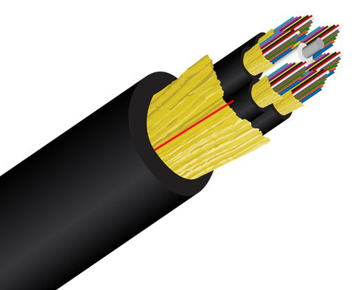 OM4 Multimode Tight Buffer Riser Fiber Optic Cable, Indoor/Outdoor ...