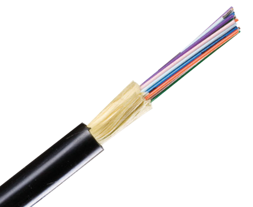 Fiber Optic Cable, Single Mode, 9/125, Outdoor Military Tactical Distribution, Polyurethane