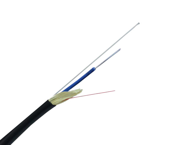 Loose Tube Riser Fiber Optic Cable, Multimode 10 Gig OM3, Corning Fiber, Indoor/Outdoor