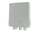 FTTH Wall Mount Plastic Fiber Distribution Unit, Up to 8 Ports, Up to 12 Splices