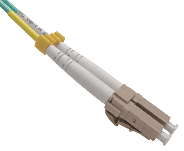 Fiber Optic Patch Cable, LC to SC, 10 Gig Multimode 50/125 OM3, Duplex