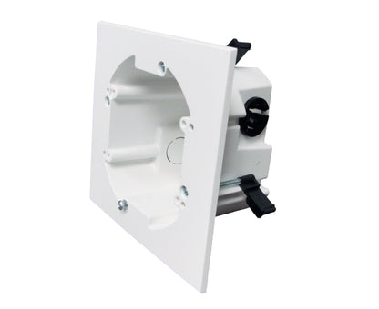 Two (Dual) Gang Round Drywall Mounting Bracket - Right