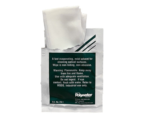 Alcohol Fiber Optic Cleaner Type FO - Foil Pouch Wipes (50/Pk)