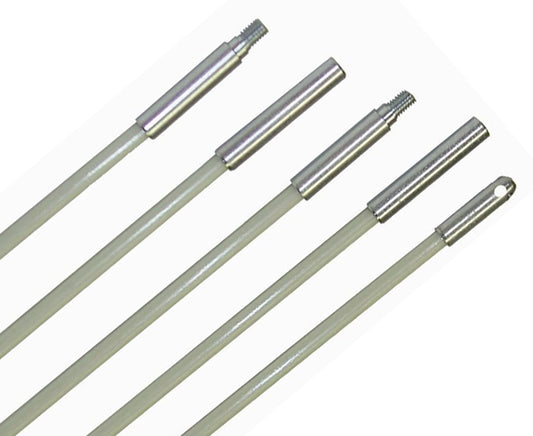 Plastic Coated Glowfish II Rod Kit, Glow-In-The-Dark Wire Installation Rods, 36' x 5/32" (24' Total), Luminous Rods