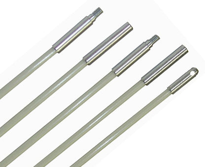 Plastic Coated Glowfish II Rod Kit, Glow-In-The-Dark Wire Installation Rods, 36' x 5/32" (24' Total), Luminous Rods