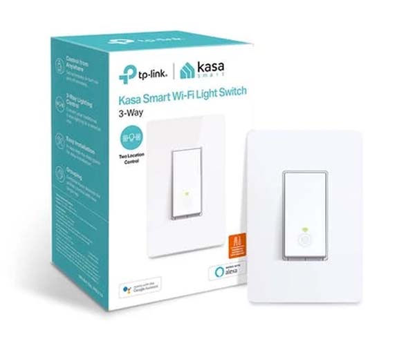 Kasa Smart Wi-Fi Light Switch, 3-Way