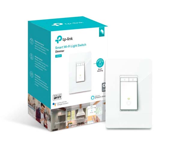 Kasa Smart Wi-Fi Light Switch, Dimmer