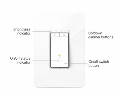 Kasa Smart Wi-Fi Light Switch, Dimmer