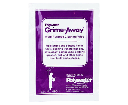 Grime Away Cleaning Wipes Foil Pouch