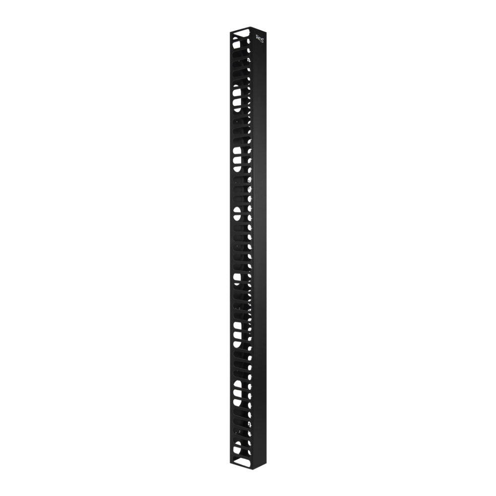 Primus Side Rails 78″ Single-Sided Vertical Finger Ducts with Side Bracket – Primus Cable