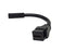  Black HDMI Modular Snap-in Insert With 3" HDMI Pigtail, Female to Female
