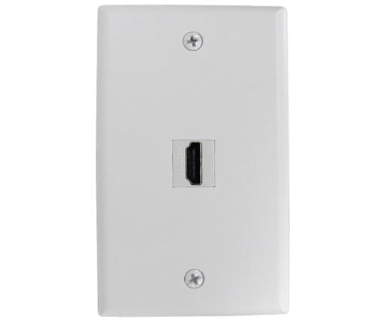 Wall Plate for HDMI Adapter, Female HDMI to Female HDMI Keystone Insert