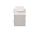 Blank White Keystone Jacks, Snap In, HD Style, UL Listed - reverse view