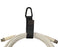 Cable Carrier, Black Carabiner, 5 pack, 1in x 9in