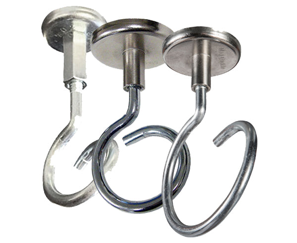  Magnetic Bridle Ring, 3/4", 1 1/4", 2" Sizes, 1/4-20 Thread