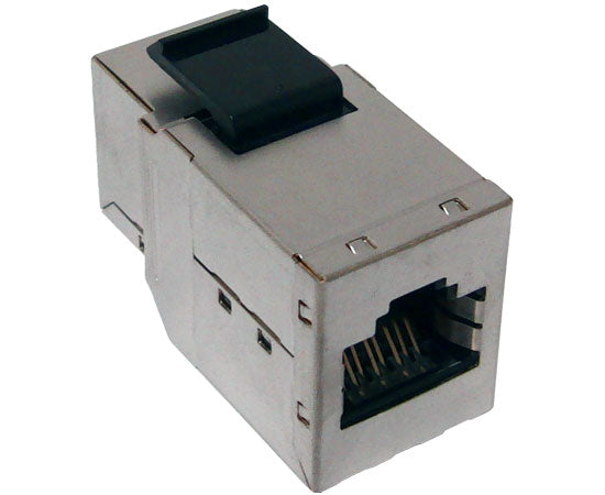 MIG+ Shielded Snap-In CAT6A RJ45 Inline Coupler