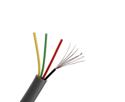 Flat Modular Silver Satin Cable 1000' - 26 AWG UL Listed - 4, 6, and 8 Conductors
