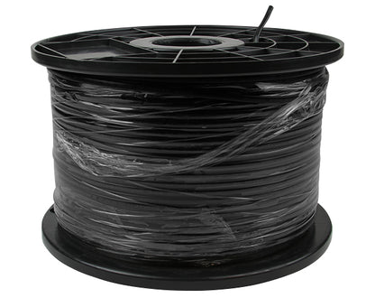 Black / Flat Modular Cable 1000' - 26 AWG - 4, 6, and 8 Conductors - Primus Cable