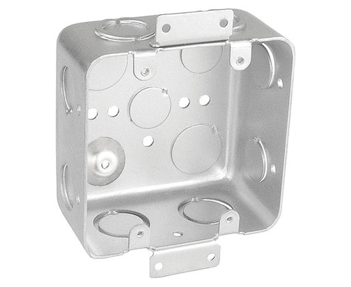 4 in. 42 cu. in. 2-1/8 in. Deep Square Box (721711234EW-20R 4 in. 42 cu. in. 2-1/8 in. Deep Square Box (721711234EW-20R