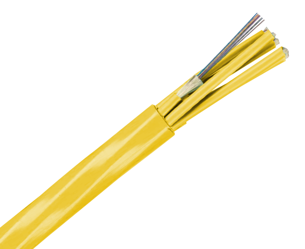 Fiber Optic Cable, Single Mode, 9/125, Indoor High-Density, Plenum