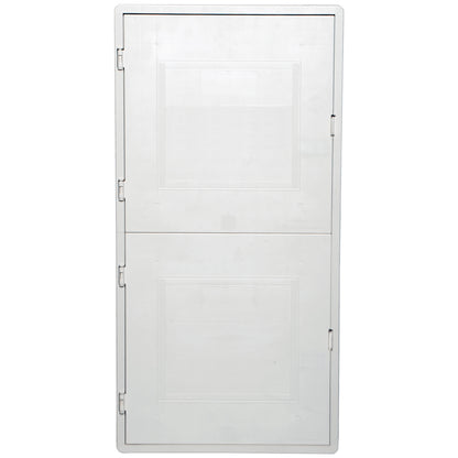 Square Multi-Media Enclosure, Vented/Solid Door - 30"