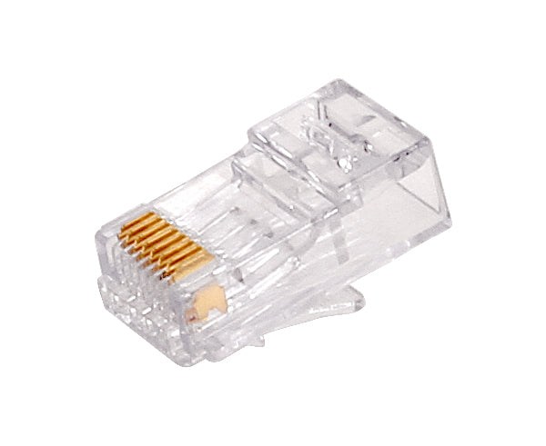 ezEX™ 38 Cat5E & Cat6 Connector - RJ45 Style - Hi-Lo Stagger Loadbar, PoE+