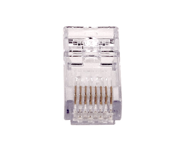 ezEX™ 38 Cat5E & Cat6 Connector - RJ45 Style - Hi-Lo Stagger Loadbar, PoE+