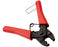 Red External Ground Crimping Tool - Red Handles Black Oxide Finish - Primus Cable Hand Tools