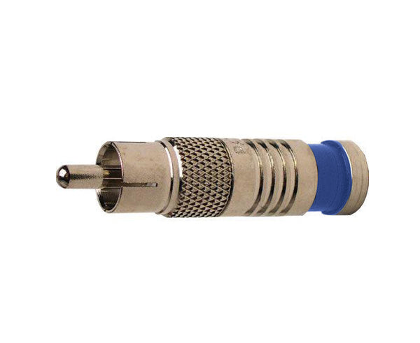 RCA RG6 Quad Nickel SealSmart Coaxial Compression Connectors