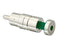 Nickel BNC RGB Coax Cable Connector, SealSmart, 24 AWG