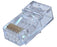 ezEX™44 RJ45® CAT6 Connector for .041"- .044" Insulation Diameter