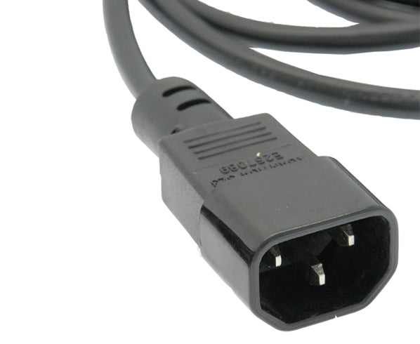 Power Cord [C13 to C14] - Close up of adapter - Primus Cable